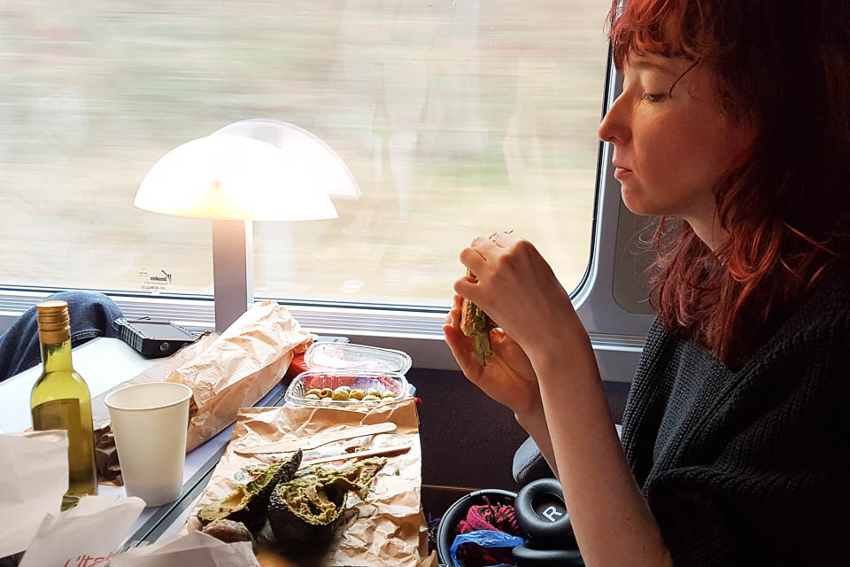 Food on board the TGV